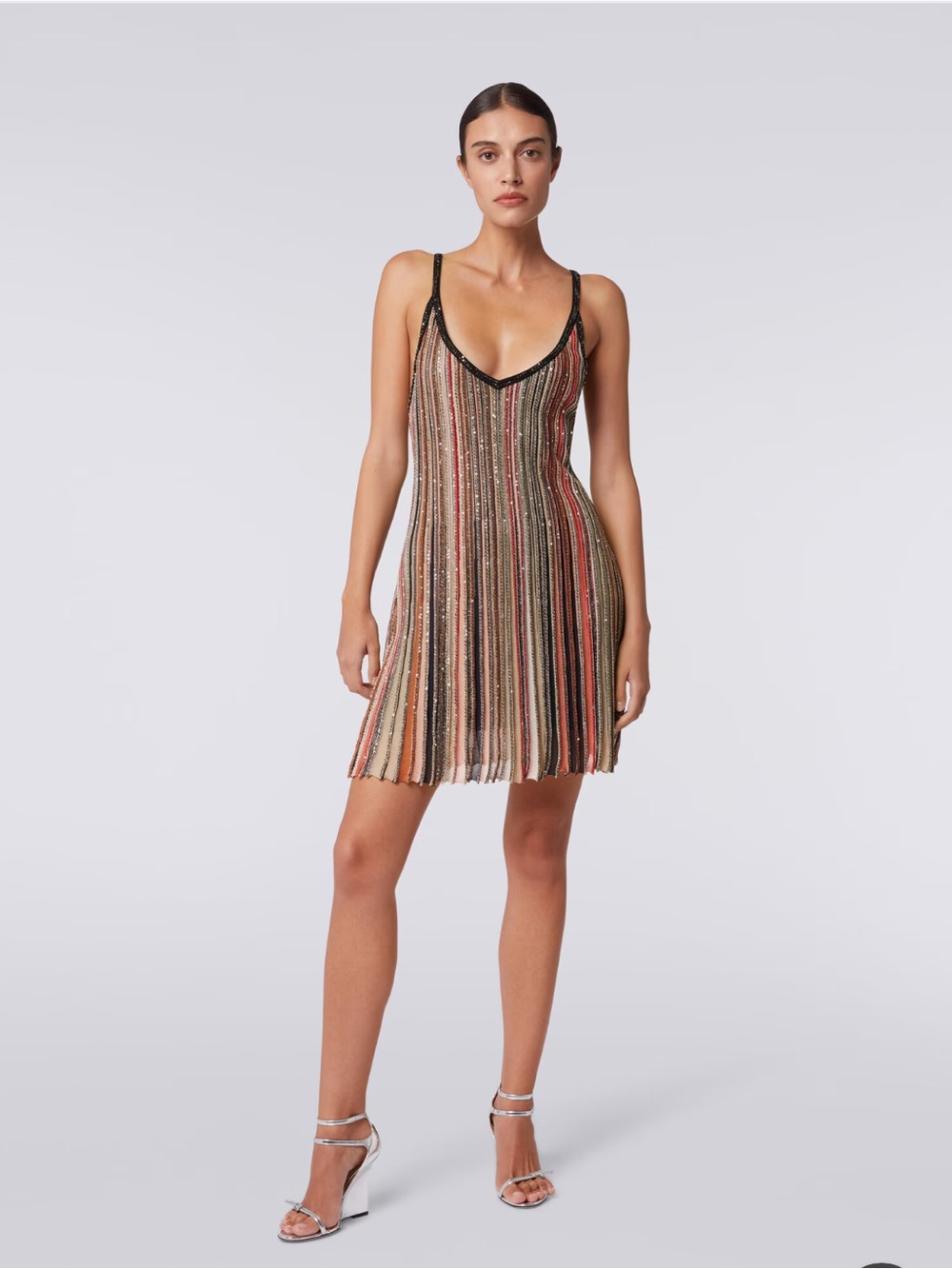 Missoni mini sequin knit dress